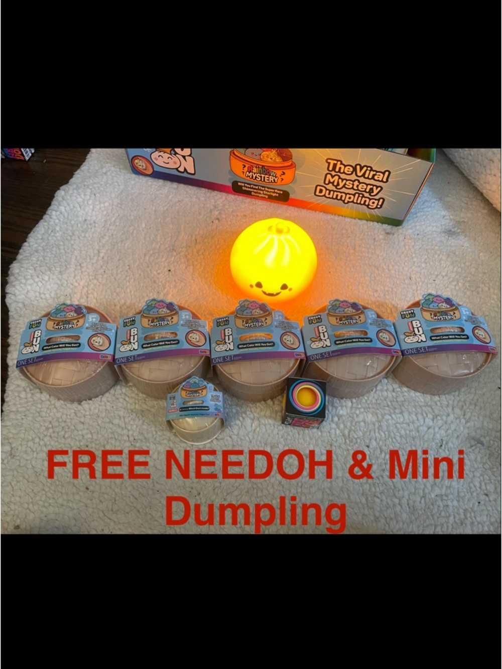 5 CRAZY FUN DUMPLINGS! WILL YOU GET THE SUPER RARE GOLDEN GLITTER DUMPLING!